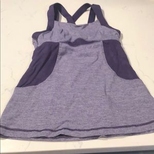 Purple Lululemon tank top